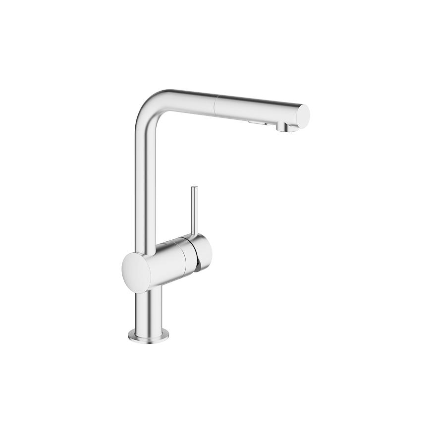 GROHE 30274DC0 - Virtuves izlietnes jaucējkrāns A, nerūsējošais tērauds