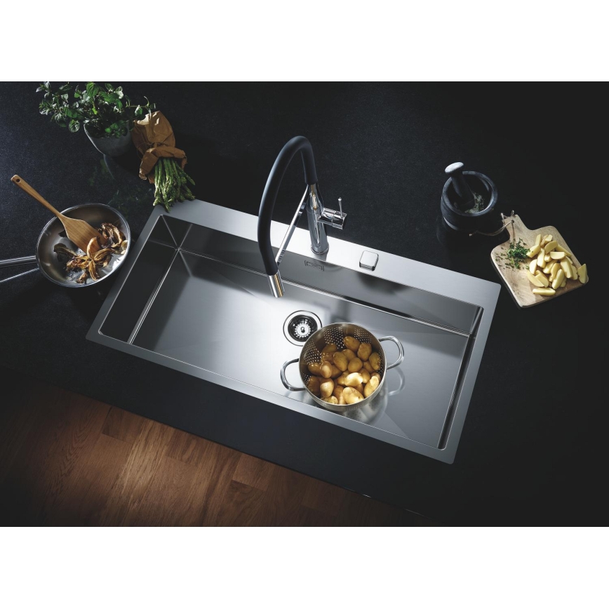 GROHE 30294000 - Virtuves izlietnes jaucējkrāns ESSENCE, 530 mm, spīdīgs hroms