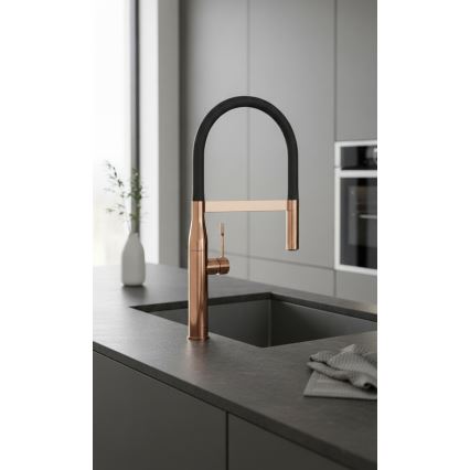 GROHE 30294DA0 - ESSENCE virtuves izlietnes jaucējkrāns, bronzas krāsā