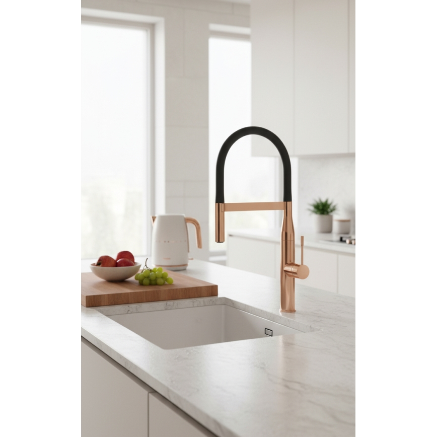 GROHE 30294DA0 - ESSENCE virtuves izlietnes jaucējkrāns, bronzas krāsā