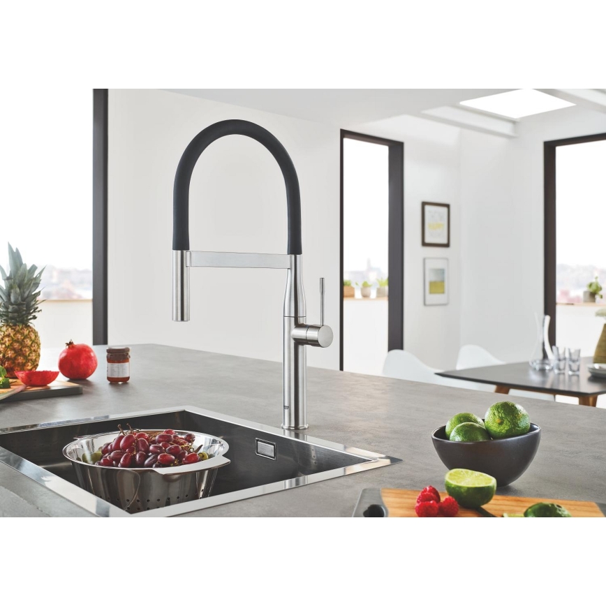GROHE 30294DC0 - Izlietnes jaucējkrāns ESSENCE, nerūsējošais tērauds