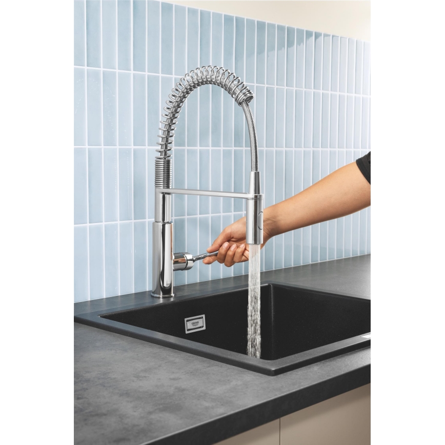 GROHE 30361000 - GET izlietnes jaucējkrāns, 455 mm, spīdīgs hroms