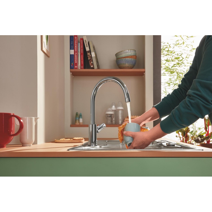 GROHE 30529001 - Izlietnes jaucējkrāns START EDGE spīdīgs hroms
