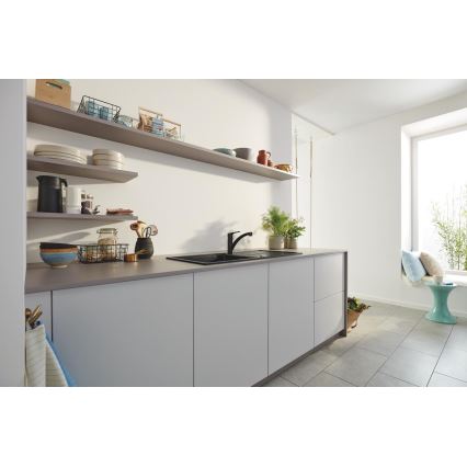 GROHE 305302432 - Izlietnes jaucējkrāns START 184 mm melns