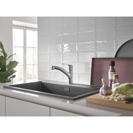 GROHE 30531DC1 - Izlietnes jaucējkrāns START nerūsējošā tērauda