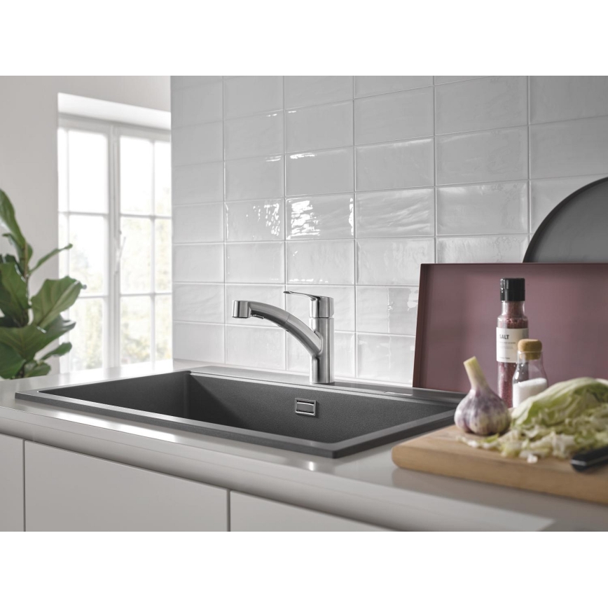 GROHE 30531DC1 - Izlietnes jaucējkrāns START nerūsējošā tērauda