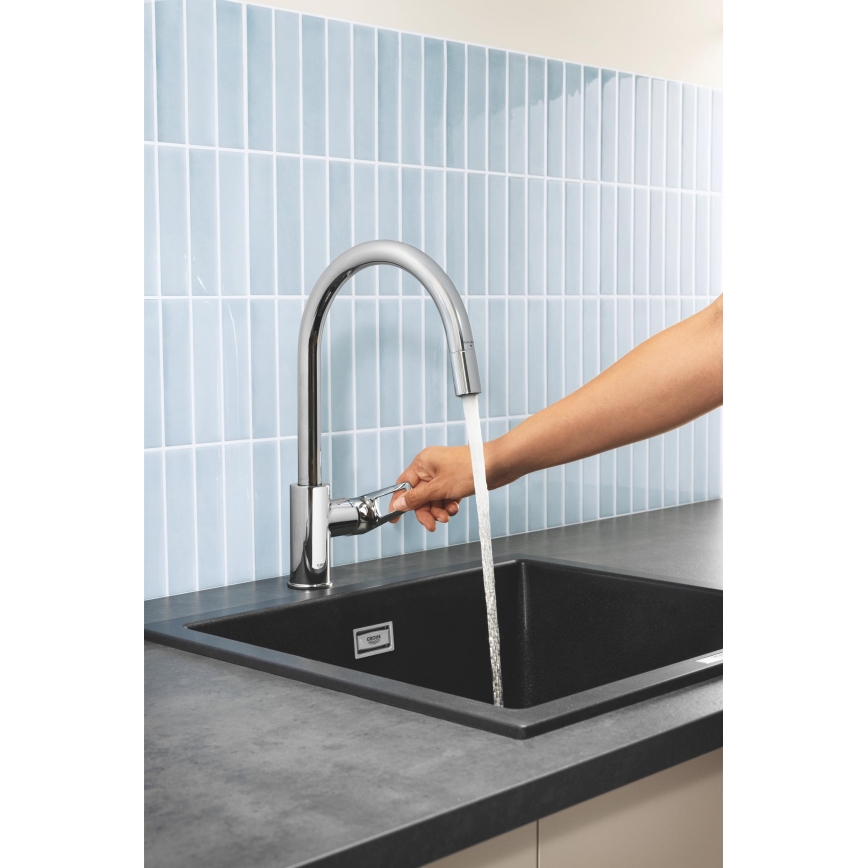GROHE 30556000 - Izlietnes jaucējkrāns START LOOP 357 mm spīdīgs hroms