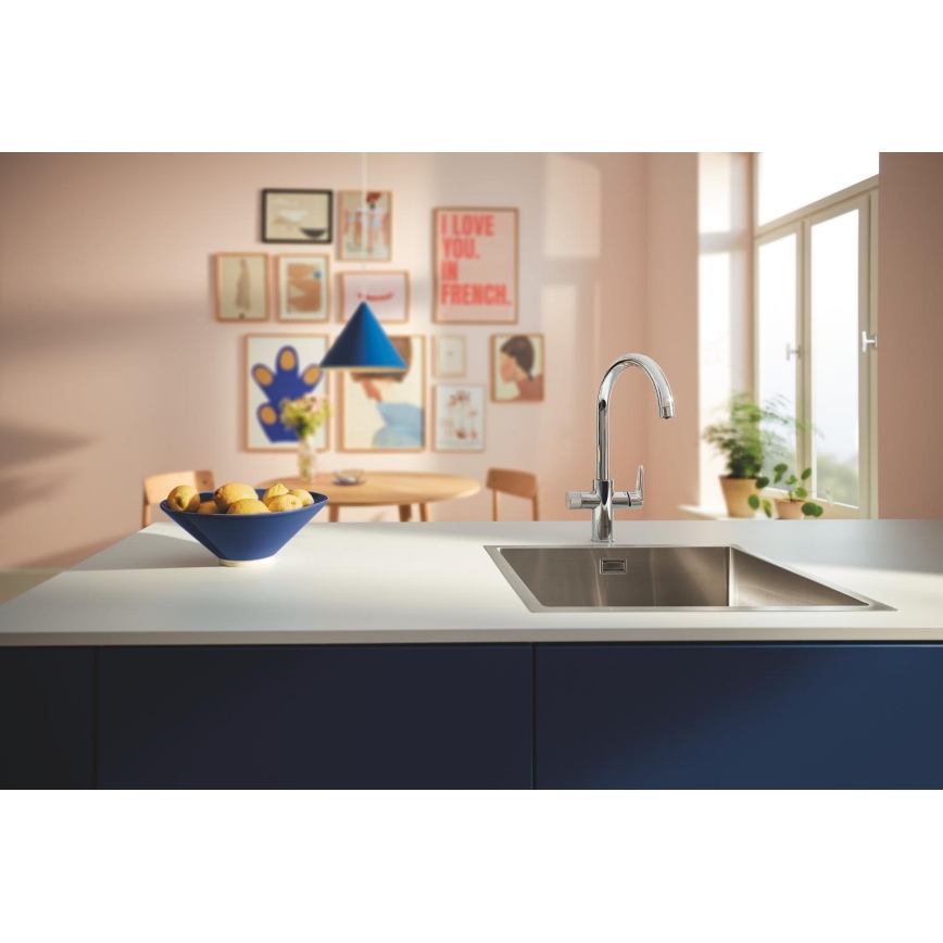 GROHE 30592000 - Izlietnes jaucējkrāns BLUE PURE StartCurve 411 mm spīdīgs hroms