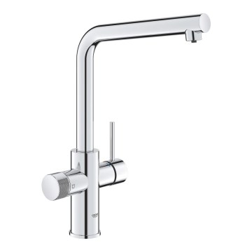 GROHE 30600000 - Virtuves jaucējkrāns BLUE PURE ar L-formas izplūdi, spīdīgs hroms