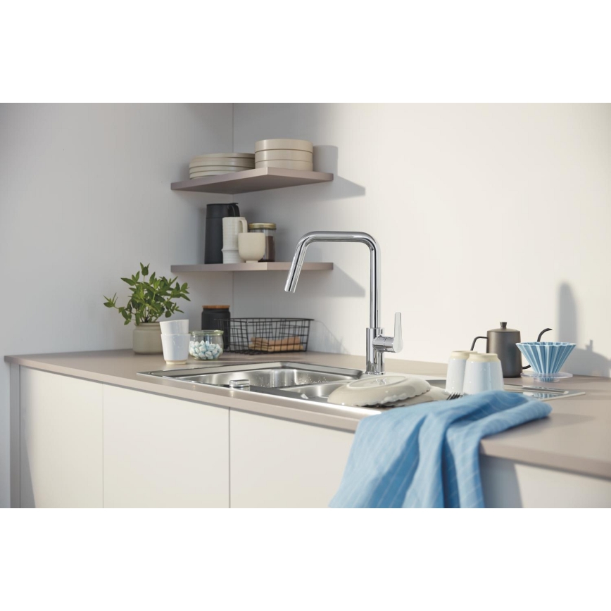 GROHE 30631000 - Izlietnes jaucējkrāns QUICKFIX START, 362 mm, spīdīgs hroms