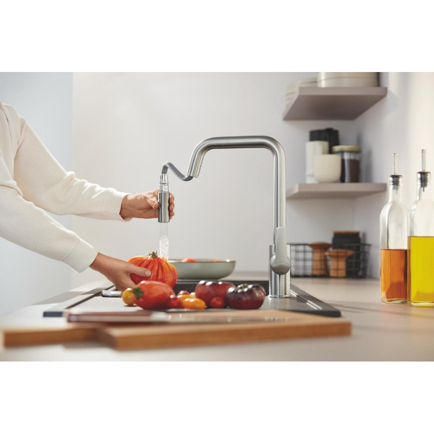 GROHE 30631DC0 - START izlietnes jaucējkrāns no nerūsējošā tērauda