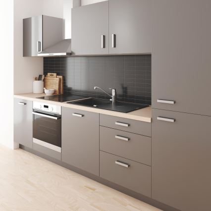 GROHE 31161000 - Virtuves izlietnes jaucējkrāns EUROSMART COSMOPOLITAN 140° spīdīgs hroms