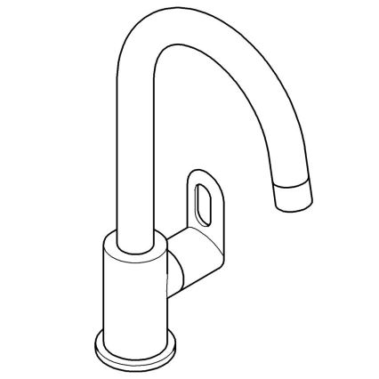 GROHE 31222000 - BAULOOP izlietnes jaucējkrāns, spīdīgs hroms