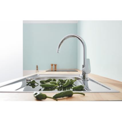 GROHE 31233001 - Virtuves izlietnes jaucējkrāns START, spīdīgs hroms