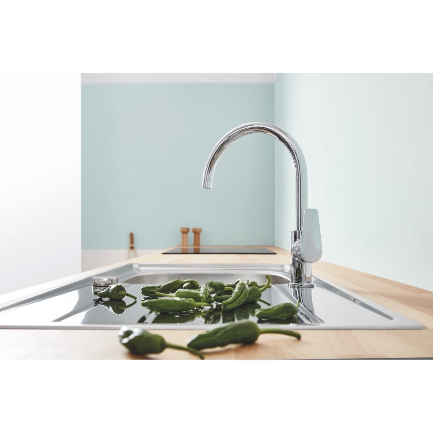GROHE 31233001 - Virtuves izlietnes jaucējkrāns START, spīdīgs hroms