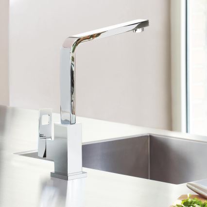 GROHE 31255000 - izlietnes jaucējkrāns EUROCUBE, spīdīgs hroms