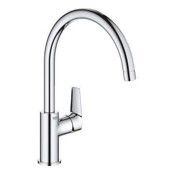 GROHE 31367001 - Virtuves izlietnes jaucējkrāns BAUEDGE 332 mm spīdīgs hroms