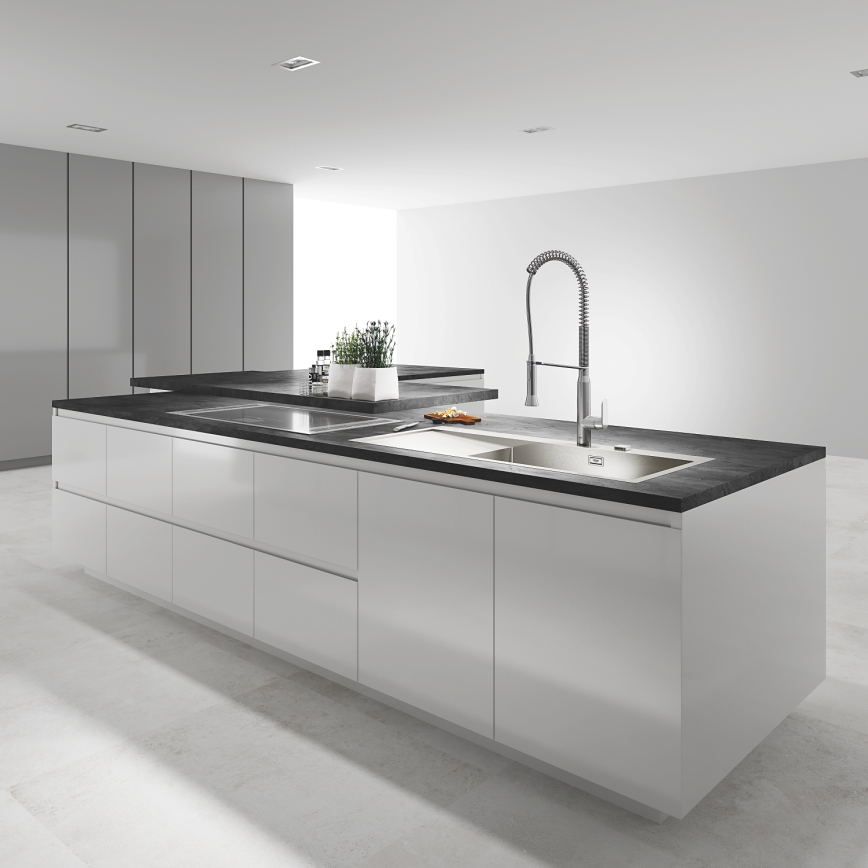 GROHE 31379000 - Izlietnes jaucējkrāns K7 G12” ar spīdīgu hroma apdari