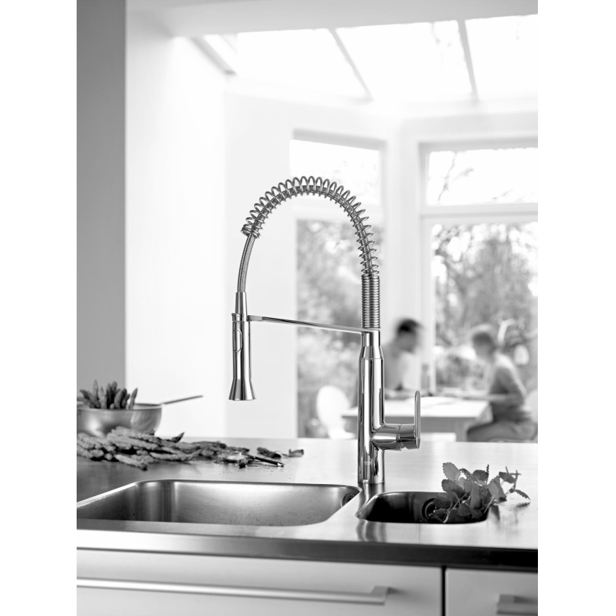 GROHE 31379000 - Izlietnes jaucējkrāns K7 G12” ar spīdīgu hroma apdari