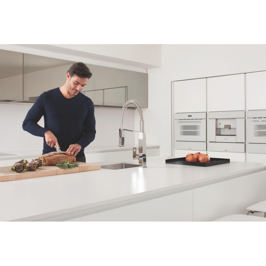 GROHE 31395000 - Izlietnes jaucējkrāns EUROCUBE 547 mm spīdīgā hroma apdare