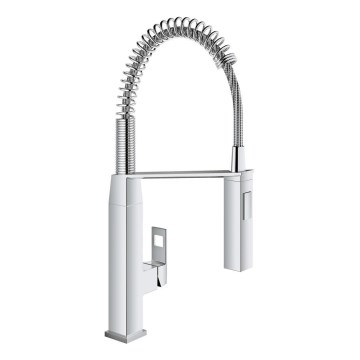 GROHE 31395000 - Virtuves jaucējkrāns EUROCUBE 547 mm spīdīgs hroms