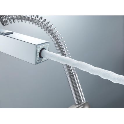 GROHE 31395000 - Virtuves jaucējkrāns EUROCUBE 547 mm spīdīgs hroms