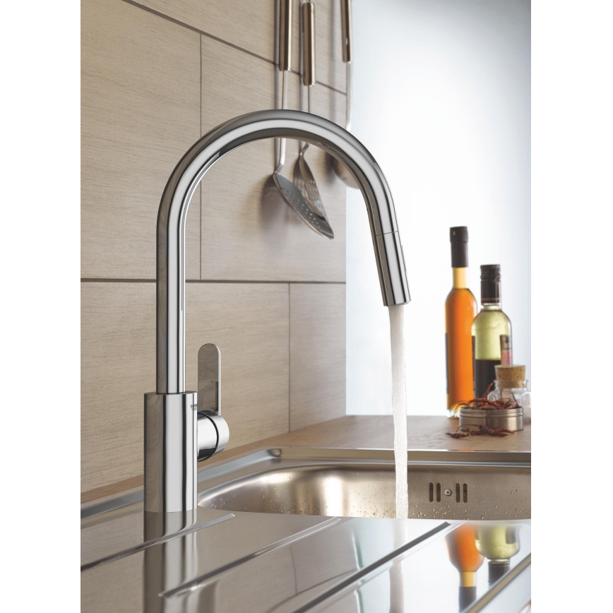 GROHE 31484001 - GET virtuves izlietnes jaucējkrāns, spīdīgs hroms
