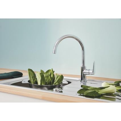 GROHE 31536001 - izlietnes jaucējkrāns BAUCURVE 332 mm spīdīgs hroms