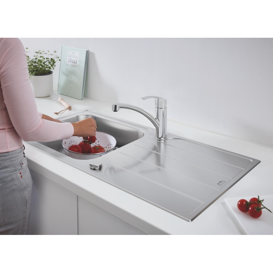 GROHE 31563SD1 - Izlietne K500 1000 × 500 mm, nerūsējošā tērauda