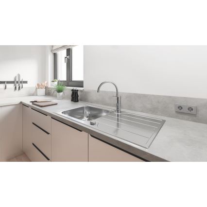 GROHE 31563SD1 - Izlietne K500 1000 × 500 mm, nerūsējošā tērauda