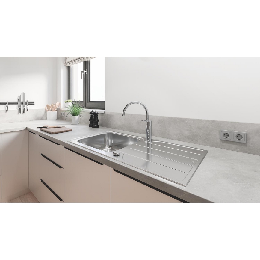 GROHE 31563SD1 - Izlietne K500 1000 × 500 mm, nerūsējošā tērauda