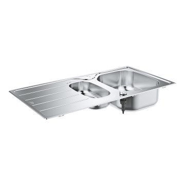 GROHE 31564SD1 - K200 izlietne 965 × 500 mm, nerūsējošā tērauda