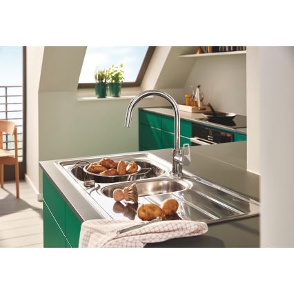 GROHE 31564SD1 - K200 izlietne 965 × 500 mm, nerūsējošā tērauda