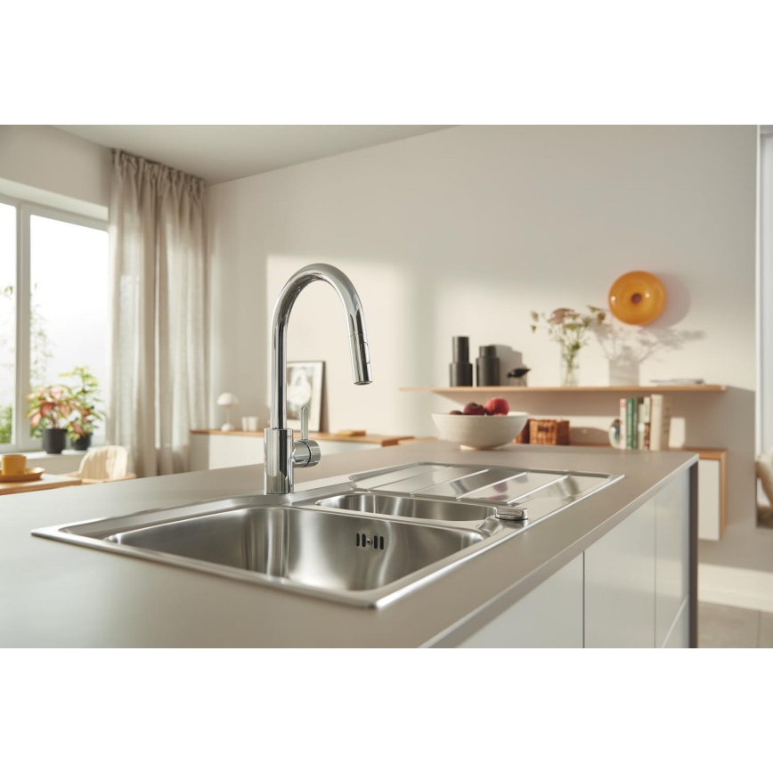 GROHE 31572SD1 - Izlietne K500 1000 × 500 mm, nerūsējošais tērauds