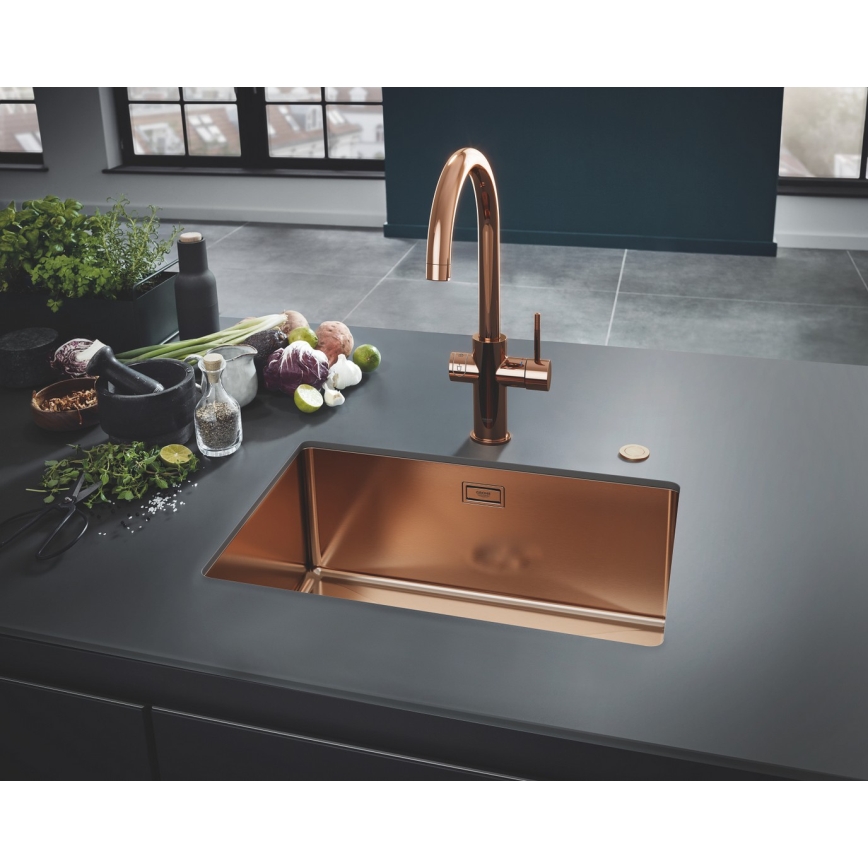 GROHE 31574DL1 - Virtuves izlietne K700U 550 x 450 mm vara krāsā
