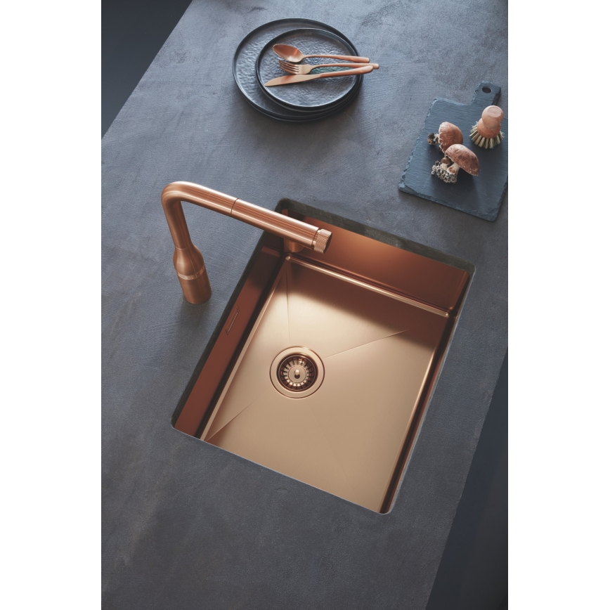 GROHE 31574DL1 - Virtuves izlietne K700U 550 x 450 mm vara krāsā