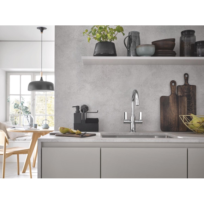 GROHE 31574SD1 - Virtuves izlietne K700U 550 x 450 mm nerūsējošā tērauda