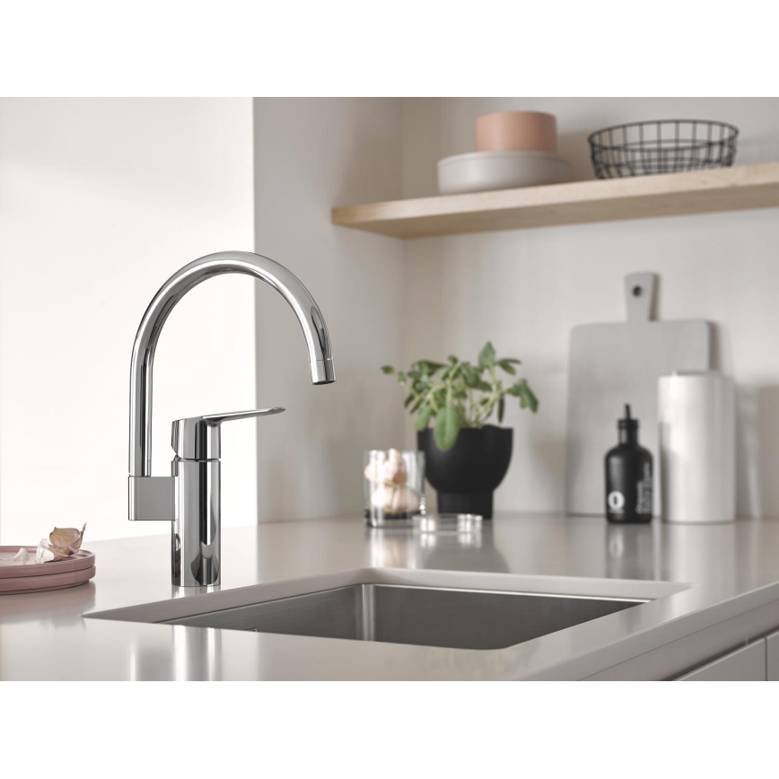 GROHE 31574SD1 - Virtuves izlietne K700U 550 x 450 mm nerūsējošā tērauda
