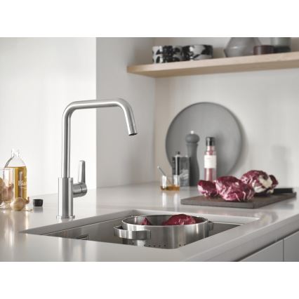 GROHE 31574SD1 - Virtuves izlietne K700U 550 x 450 mm nerūsējošā tērauda