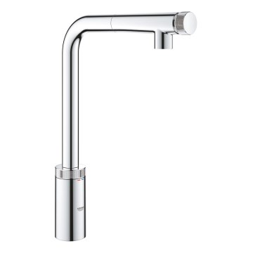 GROHE 31613000 - Virtuves izlietnes jaucējkrāns A SmartControl, 314 mm, spīdīgs hroms