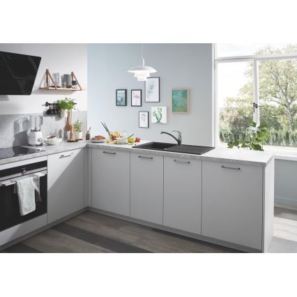 GROHE 31640AP0 - Kompozīta izlietne K400 860 × 500 mm melna