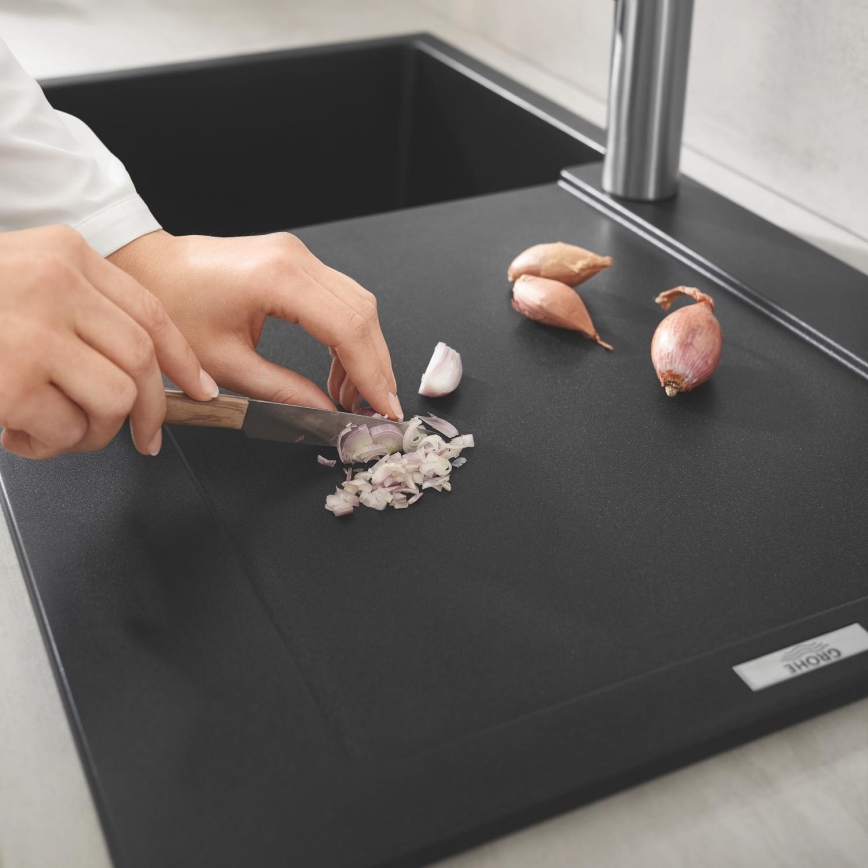 GROHE 31644AP0 - Izlietne K500 860 × 500 mm granīts/melna