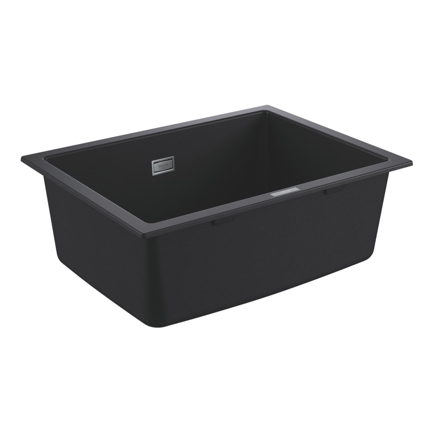 GROHE 31655AP0 - Izlietne K700U 610 × 460 mm melns akmens/melns