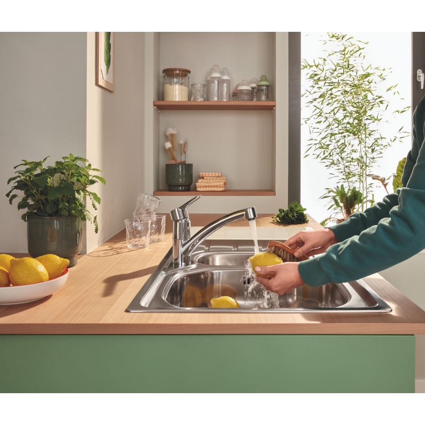 GROHE 31685000 - Izlietnes jaucējkrāns STARTECO, spīdīgs hroms
