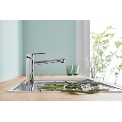 GROHE 31693000 - Izlietnes jaucējkrāns BAUEDGE 193 mm pulēts hroms