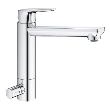 GROHE 31696000 - BAUEDGE virtuves izlietnes jaucējkrāns, spīdīgs hroms