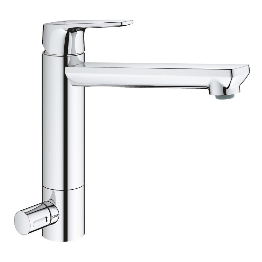 GROHE 31696000 - BAUEDGE virtuves izlietnes jaucējkrāns, spīdīgs hroms