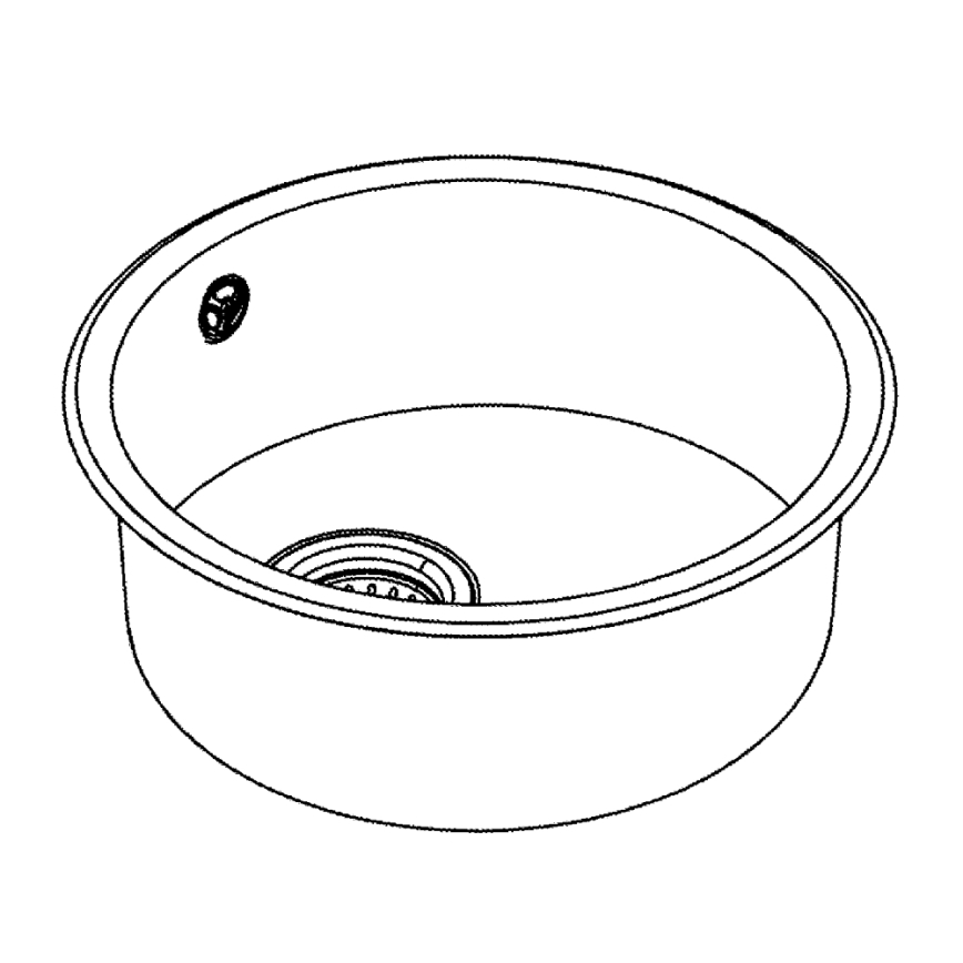 GROHE 31720SD0 - Izlietne K200 440 x 440 x 180 nerūsējošais tērauds