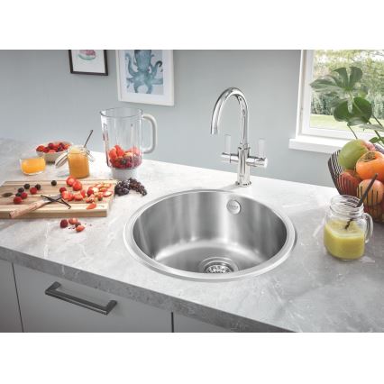 GROHE 31720SD0 - Izlietne K200 440 x 440 x 180 nerūsējošais tērauds