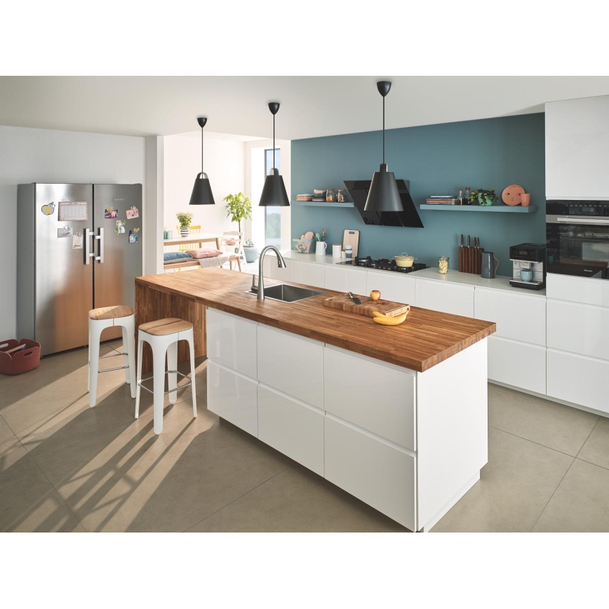 GROHE 31726SD0 - Virtuves izlietne K700 550 × 450 mm, no nerūsējošā tērauda